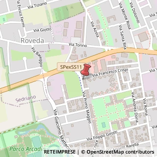 Mappa Via I Maggio, 32, 20010 Bareggio, Milano (Lombardia)