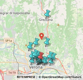 Mappa Via Bonuzzo Sant' Anna, 37128 Verona VR, Italia (4.135)