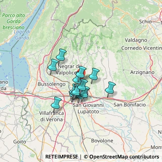 Mappa Via Bonuzzo Sant' Anna, 37128 Verona VR, Italia (9.01857)