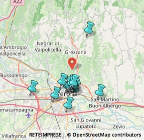 Mappa Via Bonuzzo Sant' Anna, 37128 Verona VR, Italia (6.35643)