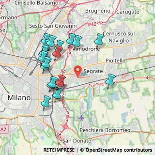 Mappa Via Bologna, 20054 Segrate MI, Italia (3.79)