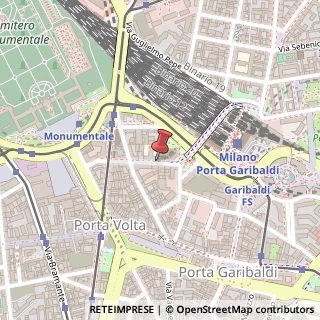 Mappa Via Maurizio Quadrio,  12, 20154 Milano, Milano (Lombardia)
