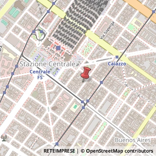 Mappa Via Mauro Macchi, 35, 20124 Milano, Milano (Lombardia)