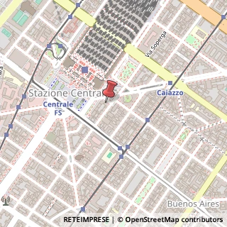 Mappa Piazza Luigi di Savoia, 2, 20124 Milano, Milano (Lombardia)