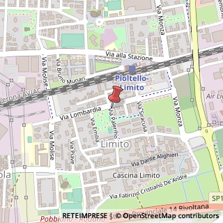 Mappa Via Palermo, 10, 20096 Pioltello, Milano (Lombardia)