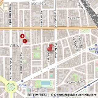 Mappa Via della Sila,  27, 20131 Milano, Milano (Lombardia)