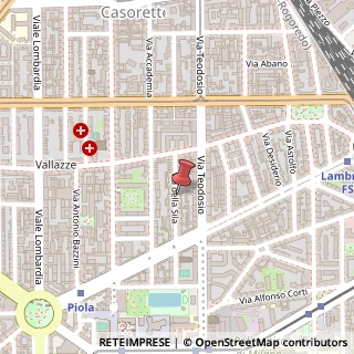 Mappa Via della Sila, 26, 20131 Milano, Milano (Lombardia)