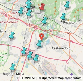 Mappa Via Carlo Signaroli, 25010 Borgosatollo BS, Italia (5.21571)