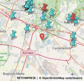 Mappa Via Carlo Signaroli, 25010 Borgosatollo BS, Italia (5.458)