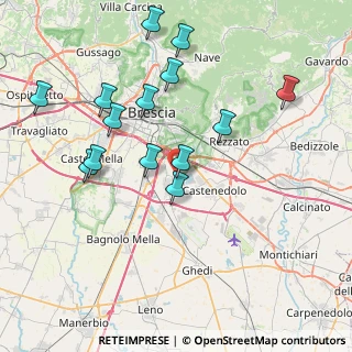 Mappa Via Carlo Signaroli, 25010 Borgosatollo BS, Italia (8.03214)