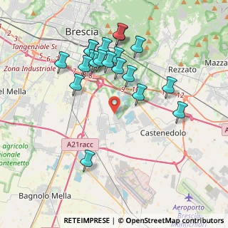 Mappa Via Carlo Signaroli, 25010 Borgosatollo BS, Italia (3.834)