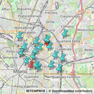 Mappa Via Francesco Lomonaco, 20131 Milano MI, Italia (1.8185)