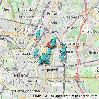 Mappa Via Francesco Lomonaco, 20131 Milano MI, Italia (1.15462)