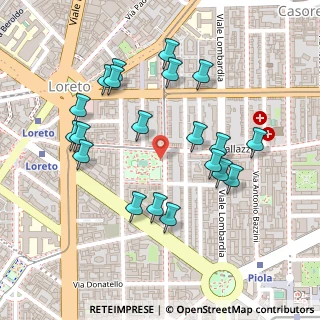 Mappa Via Francesco Lomonaco, 20131 Milano MI, Italia (0.2435)