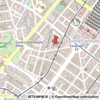 Mappa Via Giovanni Battista Pirelli, 16B, 20124 Milano, Milano (Lombardia)