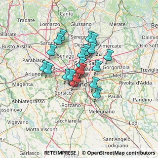 Mappa Via Giovanni Battista Pirelli, 20124 Milano MI, Italia (9.9385)