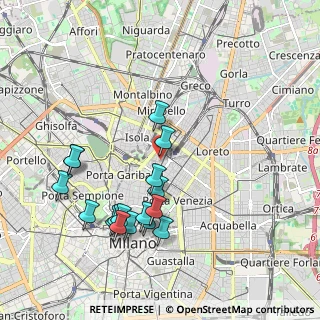 Mappa Via Giovanni Battista Pirelli, 20124 Milano MI, Italia (2.01647)