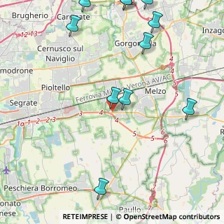 Mappa SP Rivoltana, 20060 Zona , Italia (5.76818)
