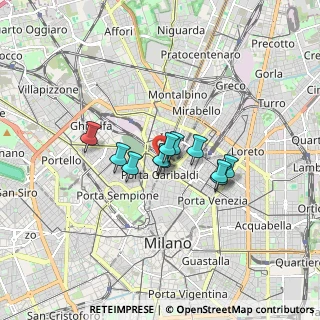 Mappa Garibaldi Fs, 20124 Milano MI, Italia (1.06727)