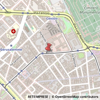 Mappa Via Giulio Cesare Procaccini,  24, 20154 Milano, Milano (Lombardia)