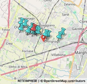 Mappa Via Paolo Veronese, 30038 Spinea VE, Italia (1.30176)