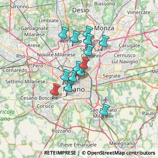 Mappa Via Antonio da Recanate, 20124 Milano MI, Italia (5.265)
