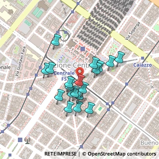 Mappa Via Antonio da Recanate, 20124 Milano MI, Italia (0.18)