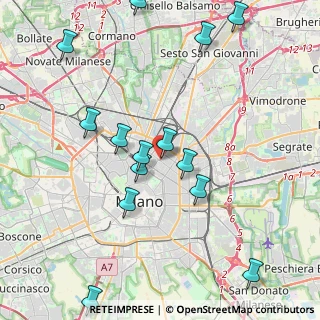 Mappa Via Antonio da Recanate, 20124 Milano MI, Italia (4.65)