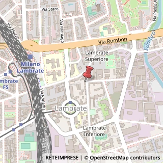 Mappa Via Conte Rosso, 27, 20134 Milano, Milano (Lombardia)