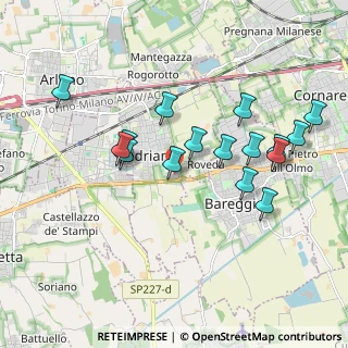 Mappa Centro Commerciale Bennet, 20018 Sedriano MI, Italia (1.85625)
