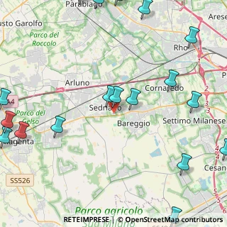 Mappa SS 11 Padana Superiore, 20018 Sedriano MI (6.7205)