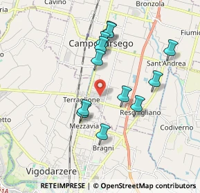 Mappa Via Antonio Pigafetta, 35011 Campodarsego PD, Italia (1.6775)