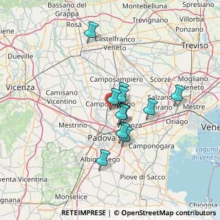 Mappa Via Antonio Pigafetta, 35011 Campodarsego PD, Italia (10.28818)
