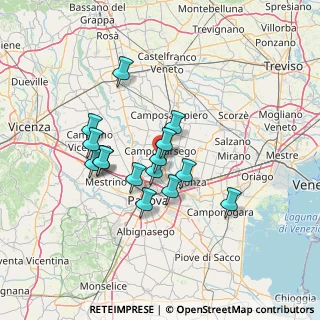 Mappa Via Antonio Pigafetta, 35011 Campodarsego PD, Italia (11.11933)