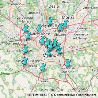Mappa Piazza Gae Aulenti - Piano Interrato, 20124 Milano MI, Italia (5.74278)