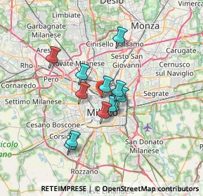 Mappa P.za Sigmund Freud, 20134 Milano MI, Italia (4.98417)