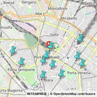 Mappa Piazza Gae Aulenti - Piano Interrato, 20124 Milano MI, Italia (1.17182)