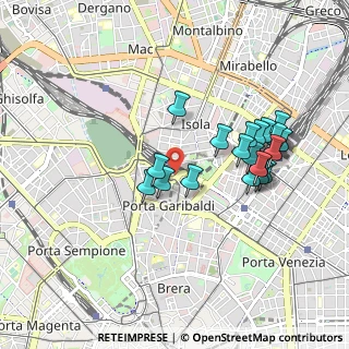Mappa Stazione Porta Garibaldi, 20124 Milano MI, Italia (0.858)