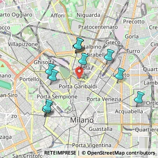 Mappa Piazza Gae Aulenti - Piano Interrato, 20124 Milano MI, Italia (1.95667)
