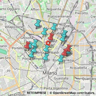 Mappa Piazza Gae Aulenti - Piano Interrato, 20124 Milano MI, Italia (1.525)