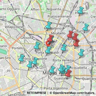 Mappa Piazza Gae Aulenti - Piano Interrato, 20124 Milano MI, Italia (2.119)