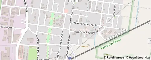Mappa Santo Stefano Ticino