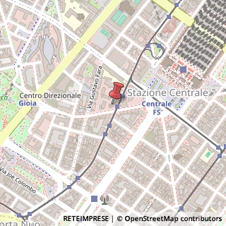 Mappa Via Fabio Filzi, 25/A, 20124 Milano, Milano (Lombardia)