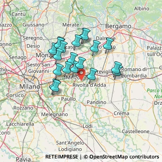 Mappa Vicolo Pasquirolo, 20060 Truccazzano MI, Italia (11.777)