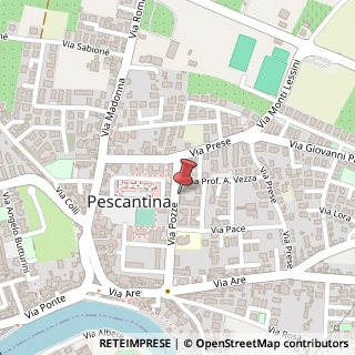Mappa Via Pozze, 10, 37026 Pescantina, Verona (Veneto)