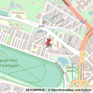 Mappa Via Martino Bassi,  9, 20148 Milano, Milano (Lombardia)