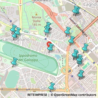 Mappa Via Sesto Calende, 20148 Milano MI, Italia (0.6715)