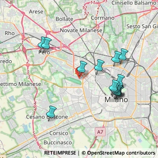 Mappa Via Martino Bassi, 20148 Milano MI, Italia (4.06143)