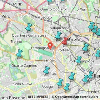 Mappa Via Sesto Calende, 20148 Milano MI, Italia (3.09)