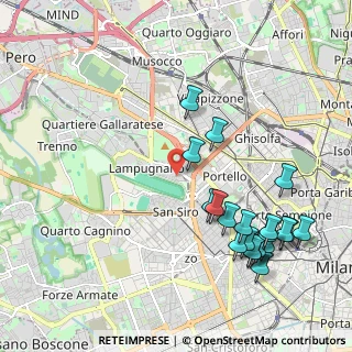 Mappa Via Cassino, 20148 Milano MI, Italia (2.383)
